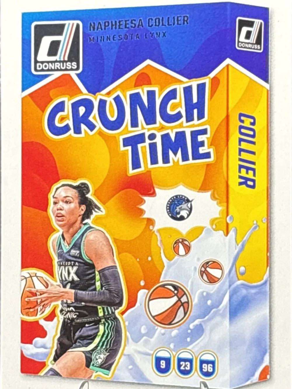 Panini Donruss Napheesa Collier Crunch Time Basketball Card